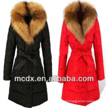 high quality latest thermal down feather winter wear ladies jacket